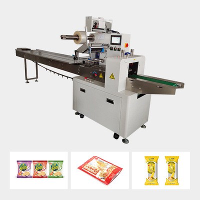 食品蔬菜包裝機(jī)袋裝面包餅干月餅封口機(jī)全自動(dòng)枕式包裝機(jī)械設(shè)備