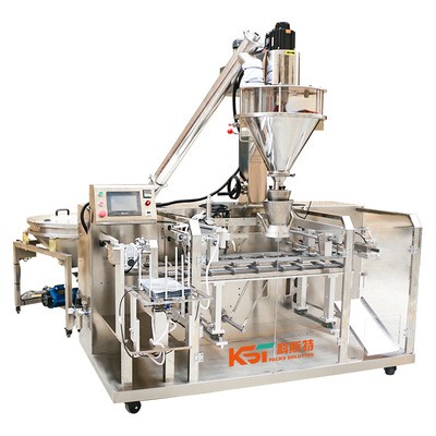 全自動調料粉給袋式粉末包裝機 辣椒面咖啡粉末自動計量包裝機