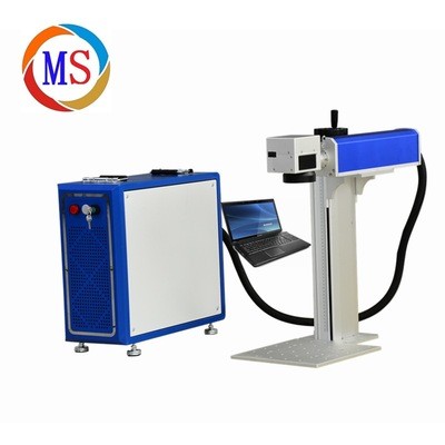 鐳雕刻字機激光雕刻機 金屬塑料打碼刻字打印 光纖銘牌激光打標機