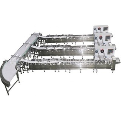 君耀機(jī)械 九伺服高速理料枕式包裝機(jī) 一拖四側(cè)分式全自動理料線
