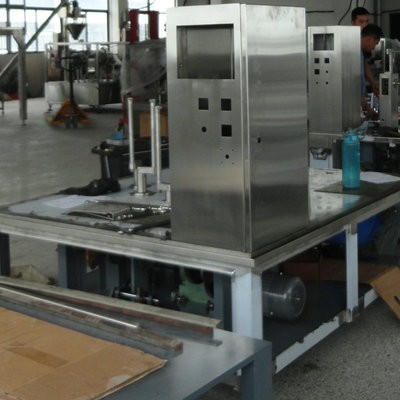 供應(yīng)給袋式粉劑包裝機(jī) 粉末物料螺桿秤全自動計(jì)量包裝線