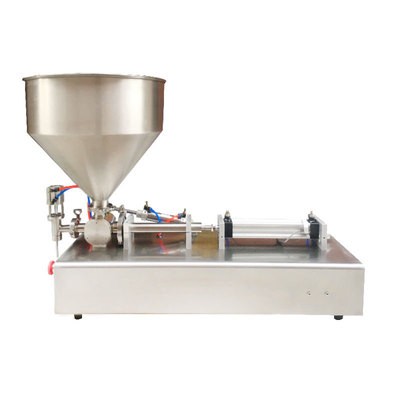 小型液體膏體自動定量液體灌裝機藥膏辣椒醬面霜番茄醬蜂蜜膠水