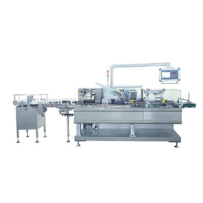 全自動食品裝盒機(jī)酒店牙膏裝盒機(jī)自動入盒封盒口罩紙盒包裝機(jī)