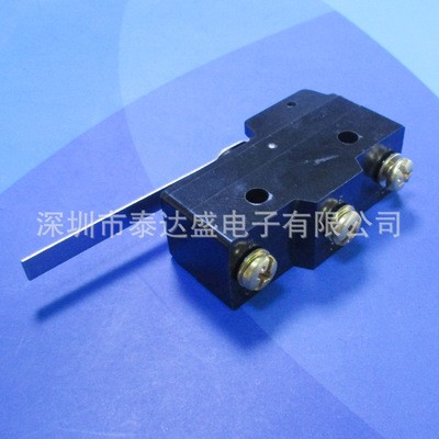 15A大電流銀接觸點底部3接線點帶螺絲長柄大型微動開關CM1701