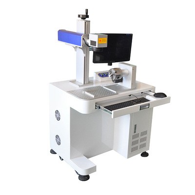 圓周鐳雕機(jī)圓棒刻度光纖激光打標(biāo)機(jī)器戒指金屬UV打碼圓型雕刻鐳射