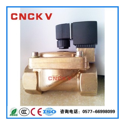 立浪銅螺紋電磁閥常閉常開DF先導膜片黃銅 廠家供應一件混批