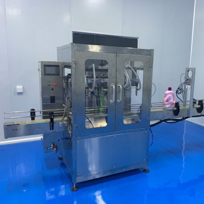 高粘度液體灌裝機 直線洗衣液 洗手液 洗潔精 日化用品 灌裝機