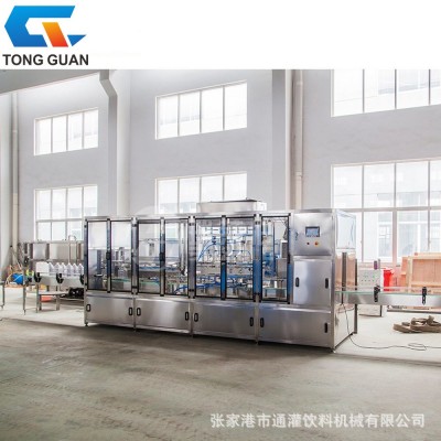 全自動 5L 10L 3L 大瓶水全自動生產線 直線飲用水灌裝機