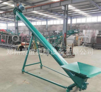 管式無軸水泥粉末螺旋輸送機無塵加料機絞龍提升機自動糧食上料機