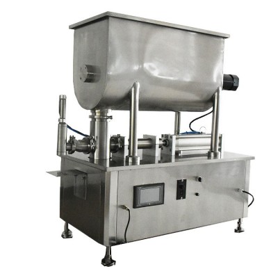 半自動(dòng)活塞式灌裝機(jī) 化妝品膏體灌裝機(jī) 食品辣醬罐裝機(jī)定量分裝機(jī)