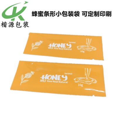 印 鋁箔粉末包裝袋 5克蛋白粉長條狀獨(dú)立小包裝袋 便攜蜂蜜包裝袋