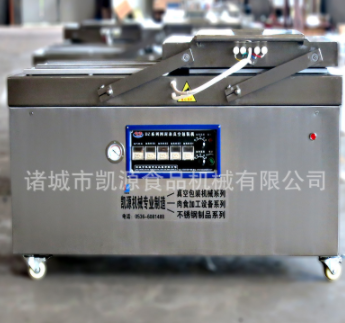 雙室自動翻蓋真空包裝機 食品雙邊封口真空包裝機廠家直銷質量佳