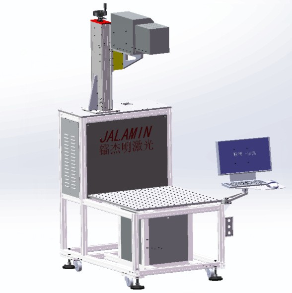 3維曲面光纖二氧化碳激光打標(biāo)機(jī) 大幅面激光打標(biāo)噴碼機(jī)