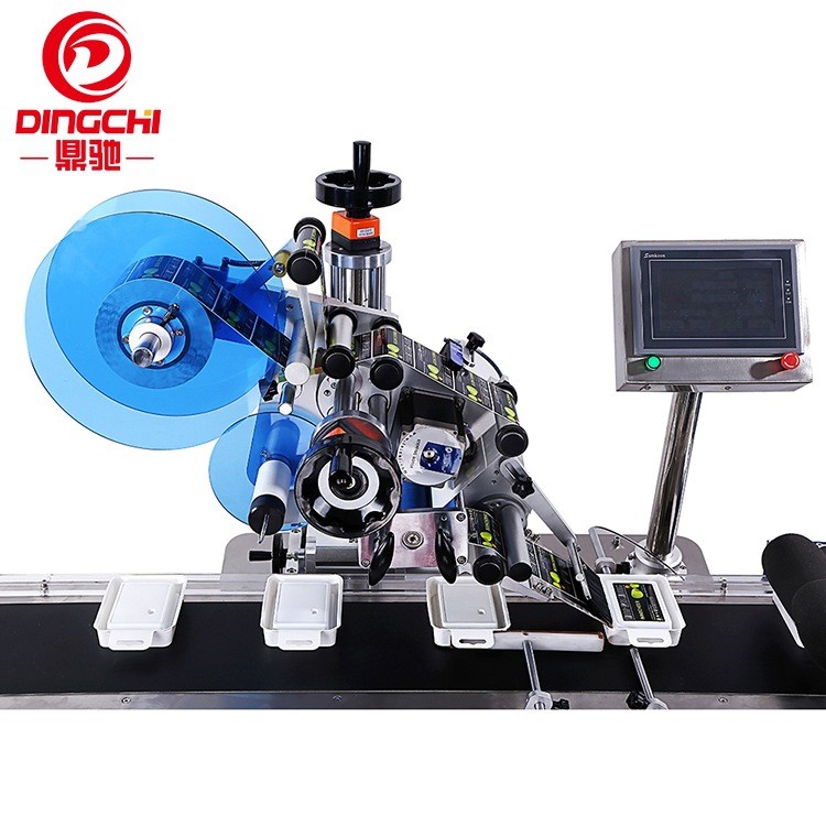 全自動平面貼標機 硬盤盒紙卡紙盒貼標機 書本文件夾不干膠貼標機