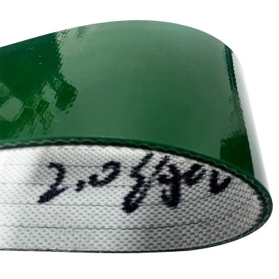 定制安檢機綠色pvc傳輸皮帶流水線傳送帶車間生產線工業輸送帶