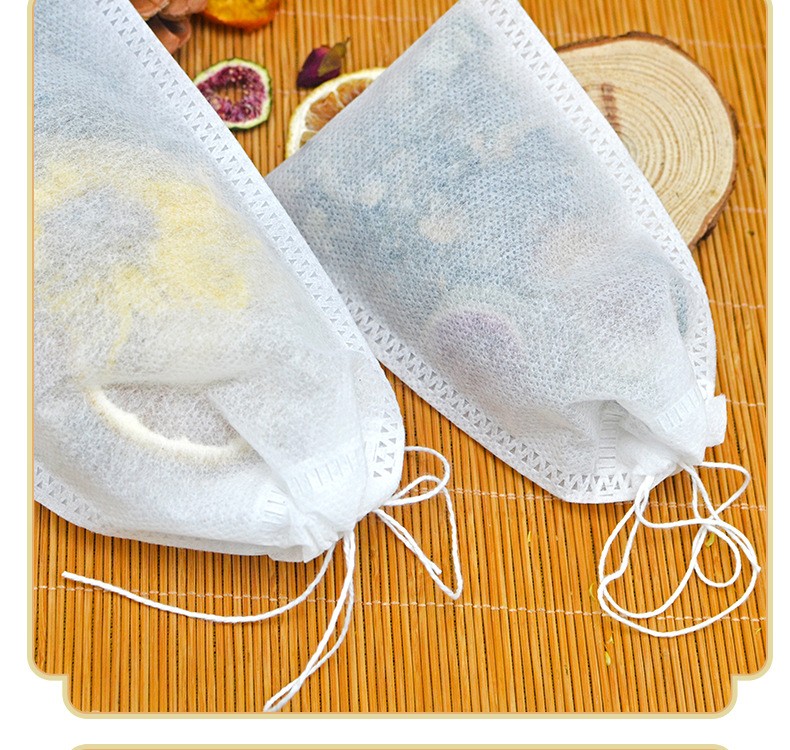 20*30CM無紡布抽線泡茶袋中藥袋熬藥袋隔渣過濾袋茶包煎藥袋廠家