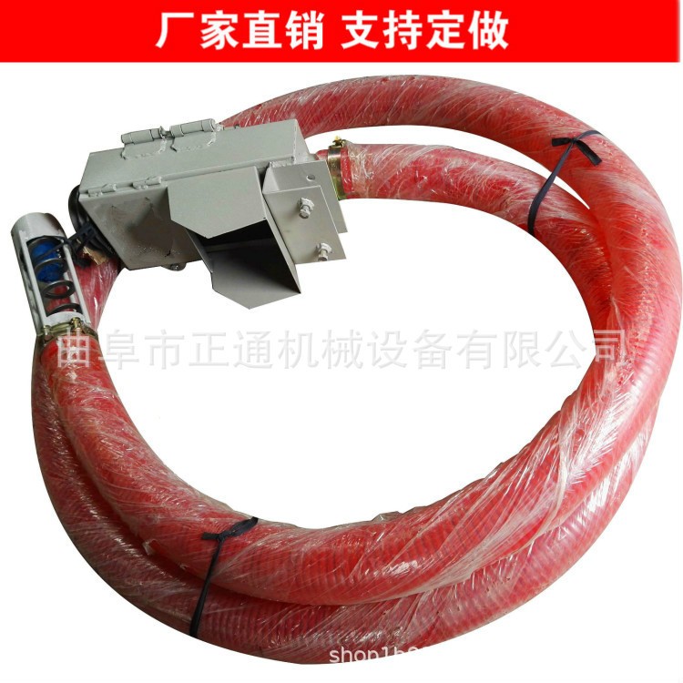 軟管蛟龍抽糧機參數 小型家用吸糧機圖片 兩項電車載抽糧機報價