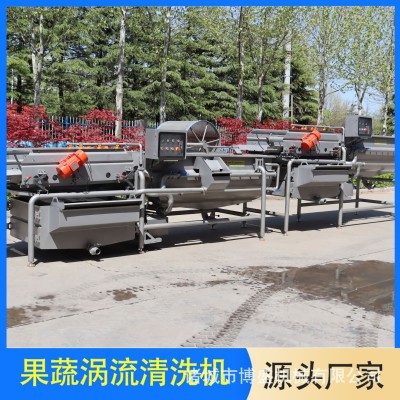 豆菜類清洗振動瀝水機(jī) 果蔬氣泡清洗機(jī) 蘿卜渦流清洗振動瀝水設(shè)備