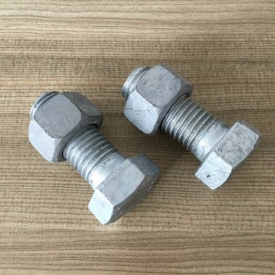 共發熱鍍鋅螺栓 生產熱鍍鋅電力螺栓 10個起批