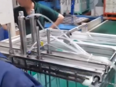 150一次性塑料碗蓋飯盒蓋自動(dòng)套袋包裝機(jī)