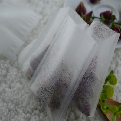 批發(fā)玉米纖維6*8熱封平口茶包袋鹵料過濾隔渣足浴茶葉包裝藥粉袋
