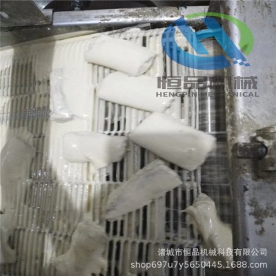 半成品帶魚段裹漿油炸生產設備 供應酒店帶魚段油炸加工機器