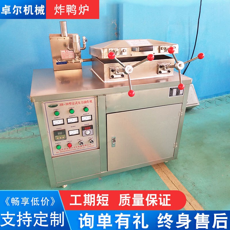 商用不銹鋼電炸鴨爐 高壓壓力炸鴨爐 茶油鴨炸鴨爐 炸雞翅雞腿鍋