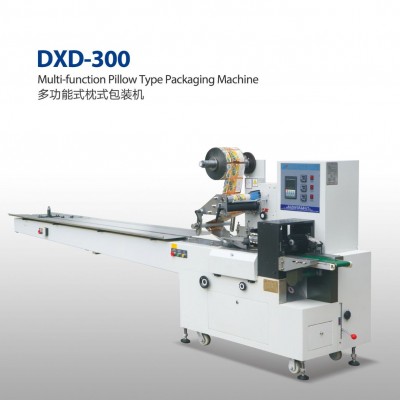 DXD-300型 瑞達(dá) 多功能 枕式包裝機(jī) 上走膜 食品 餅干 面包包裝機(jī)