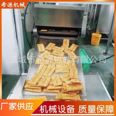 小龍蝦全自動油炸機小酥肉薄脆油炸機設備 雞排掛漿裹糠油炸設備