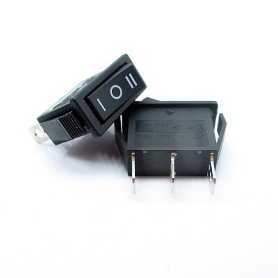 KCD3大電流船型開關 30.5*13.5mm三檔三腳翹板開關 UL/RoHS 認證 100個