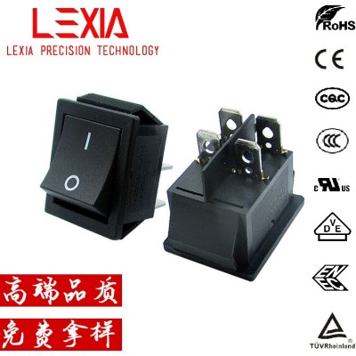 KCD4船型開關 30*25mm四腳16A/30A大電流翹板開關 KC/UL/CE認證  100個