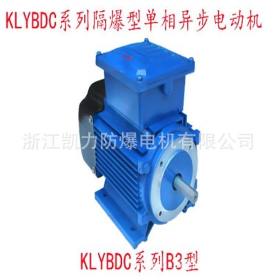 KLYBDC系列1.1KW80M單相防爆異步電機(jī)220V防爆電機(jī)1100w  1臺