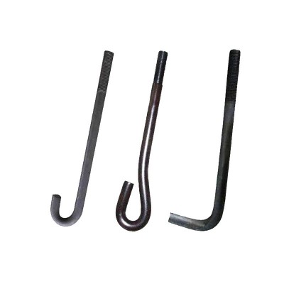 廠家直供地腳螺栓 7字高強(qiáng)度原色異型焊接錨栓 鋼結(jié)構(gòu)預(yù)埋螺絲  100個(gè)