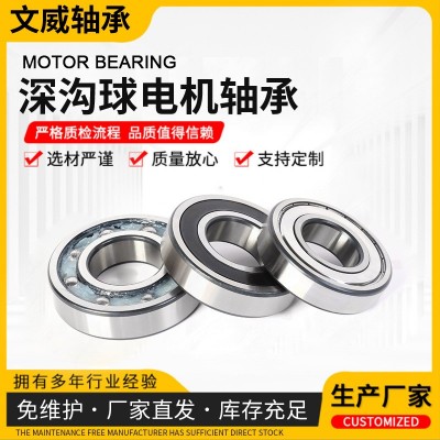 6000深溝球軸承廠家加工6002 6003 6004 6005 6006電機免維護軸承 1個