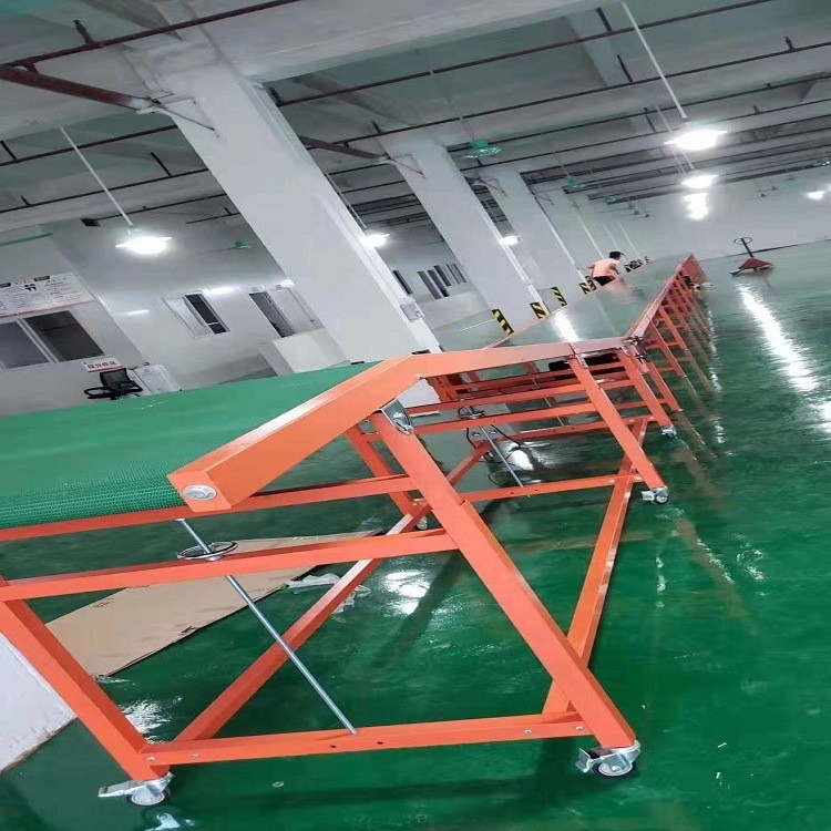 自動化流水線傳送帶快遞物流輸送機皮帶傳送機 裝車卸貨分揀機