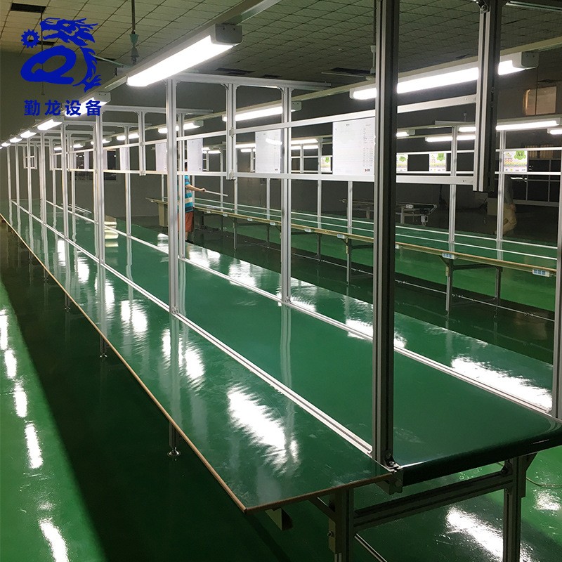 廠家定制自動化輸送機 裝配自動生產線 立式燈架流水線工作臺