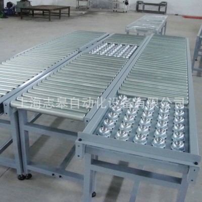 輸送線 物流裝車滾筒線食品制作運輸滾筒輸送帶 無動力滾筒輸送機