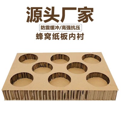 蜂窩紙板抗震防壓緩沖異形紙板包裝內襯廈漳泉配送