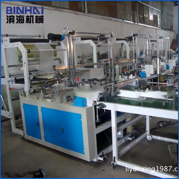 廠家 全自動手提袋制袋機 超市購物袋 配機械輸送臺