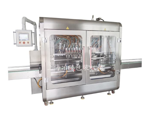 全自動液體灌裝機牛奶飲料灌裝線